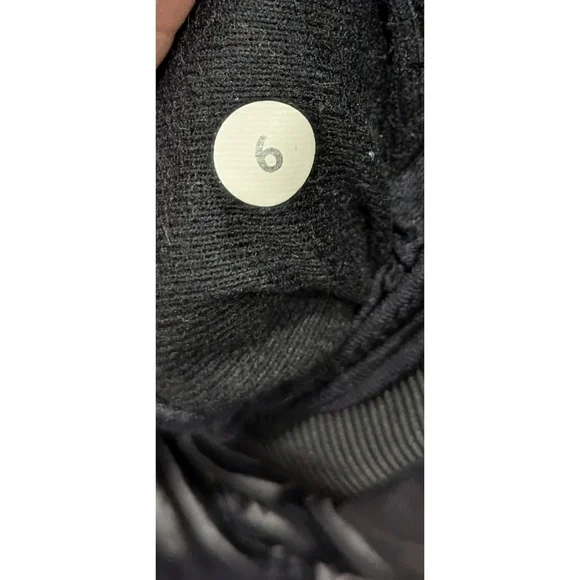 Lululemon The Fluffiest Vest Reversible Black Ziggy Snake Butter Pink Size 6